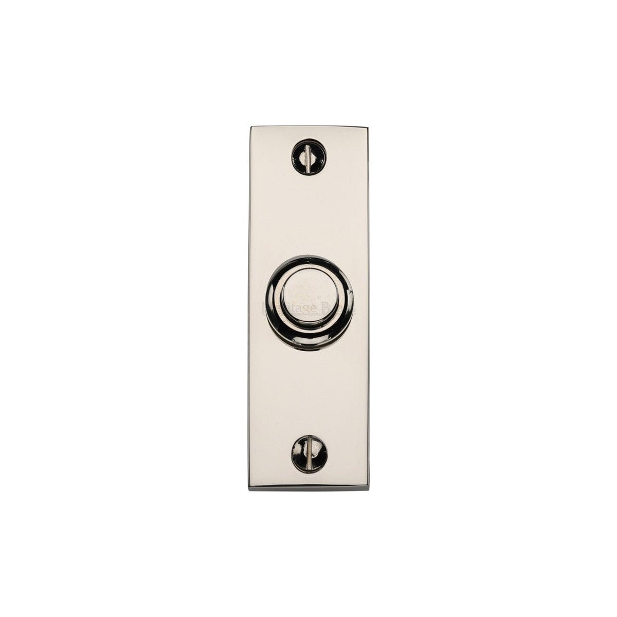 Rectangular Bell Push by M Marcus - Heritage Brass