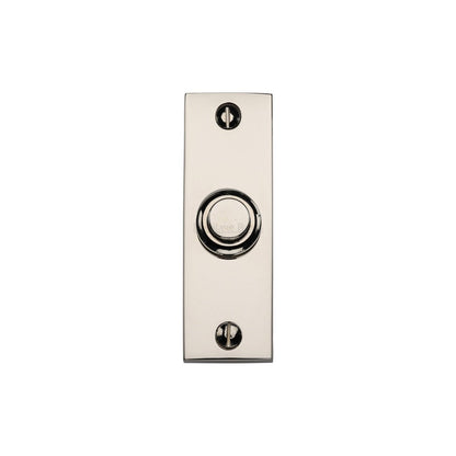 Rectangular Bell Push by M Marcus - Heritage Brass