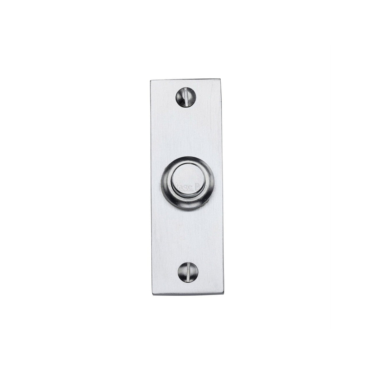 Rectangular Bell Push by M Marcus - Heritage Brass