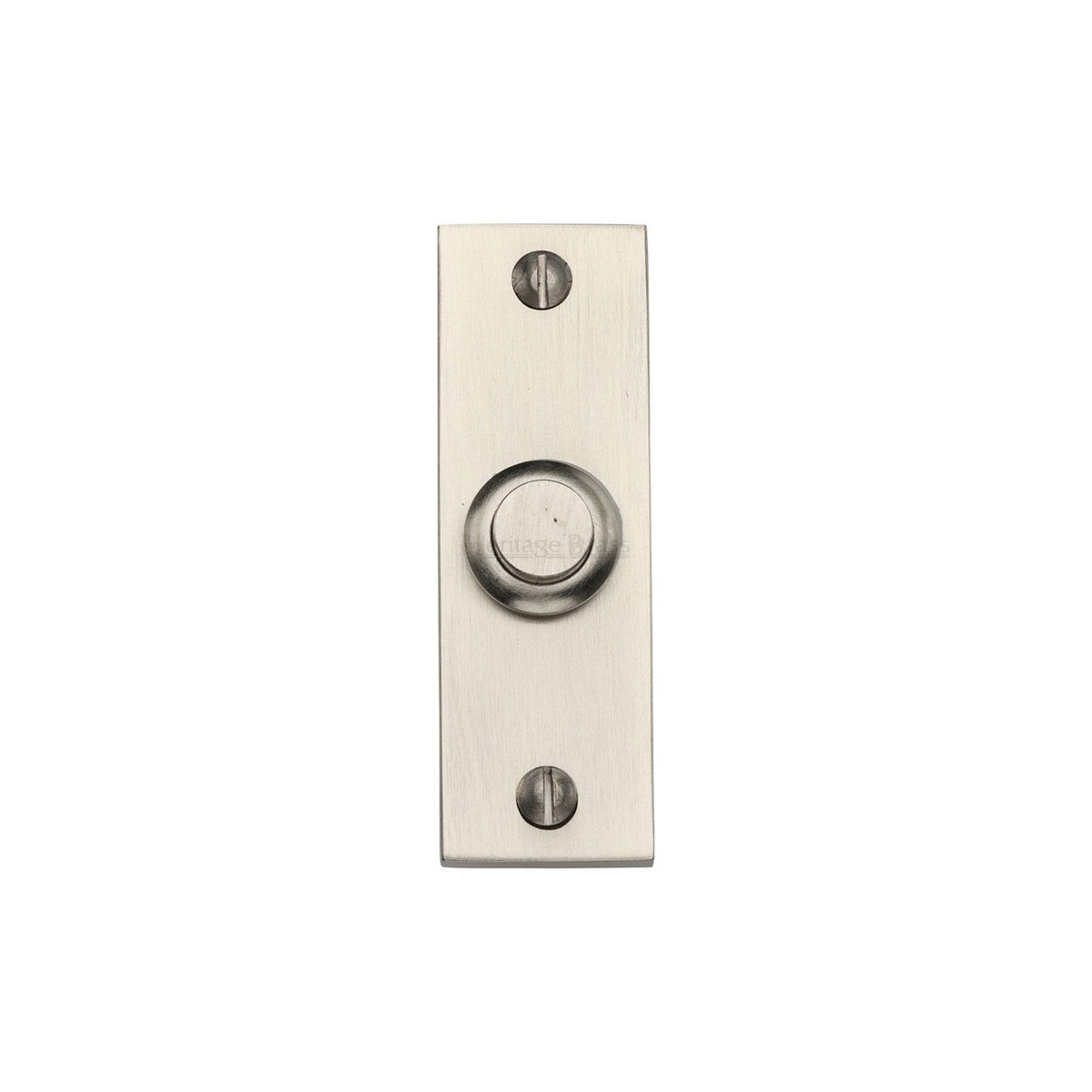 Rectangular Bell Push by M Marcus - Heritage Brass