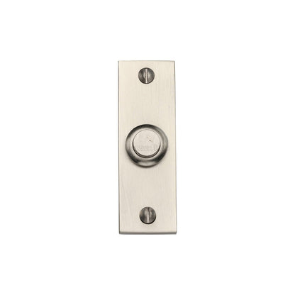 Rectangular Bell Push by M Marcus - Heritage Brass