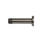 Cylindrical Wall Mounted Door Stop with Rose by M Marcus - Heritage Brass
