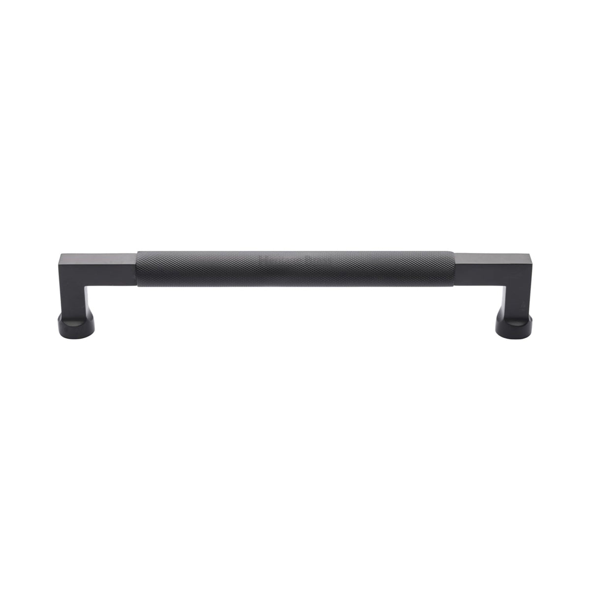 Bauhaus Knurled Door Pull Handle by M Marcus - Heritage Brass