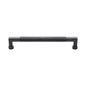 Bauhaus Knurled Door Pull Handle by M Marcus - Heritage Brass