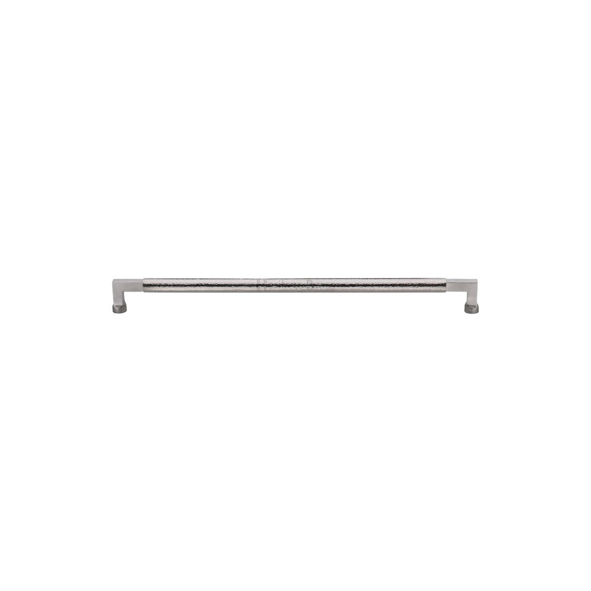 Heritage Brass Door Pull Handle Hammered Bauhaus Design by M Marcus - Heritage Brass