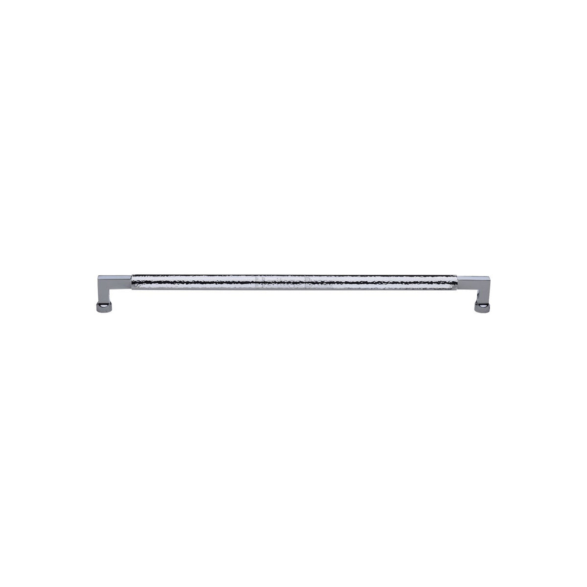 Heritage Brass Door Pull Handle Hammered Bauhaus Design by M Marcus - Heritage Brass