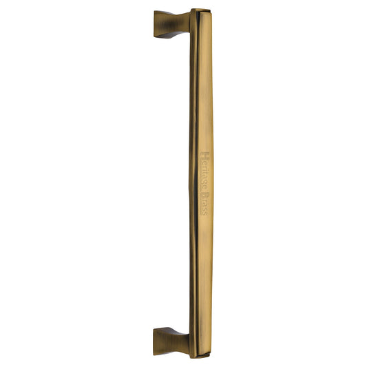 Deco Door Pull Handle by M Marcus - Heritage Brass