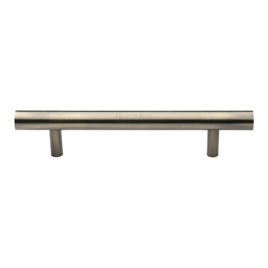 Bar Door Pull Handle - Antique Brass - 305 mm