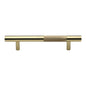 Knurled Bar Door Pull Handle by M Marcus - Heritage Brass