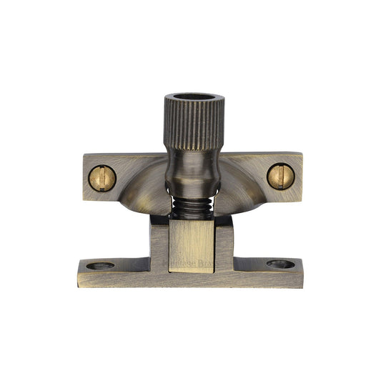 Narrow Brighton Sash Fastener Lockable by M Marcus - Heritage Brass