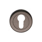 Euro Profile Cylinder Escutcheon Round - V4020 by M Marcus - Heritage Brass