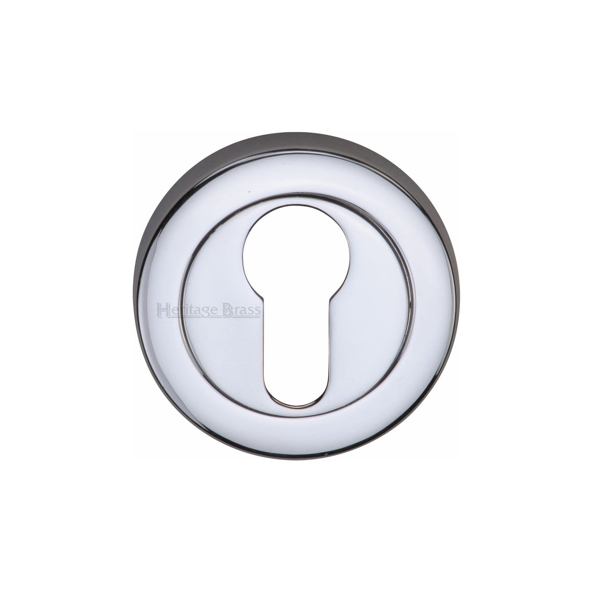 Euro Profile Cylinder Escutcheon Round - V4020 by M Marcus - Heritage Brass