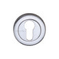 Euro Profile Cylinder Escutcheon Round - V4020 by M Marcus - Heritage Brass