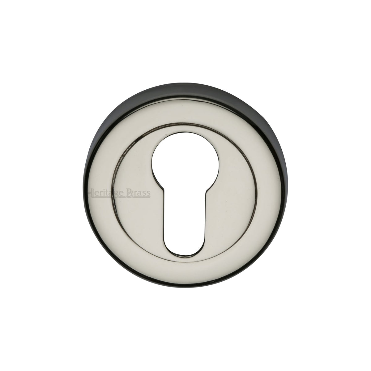 Euro Profile Cylinder Escutcheon Round - V4020 by M Marcus - Heritage Brass