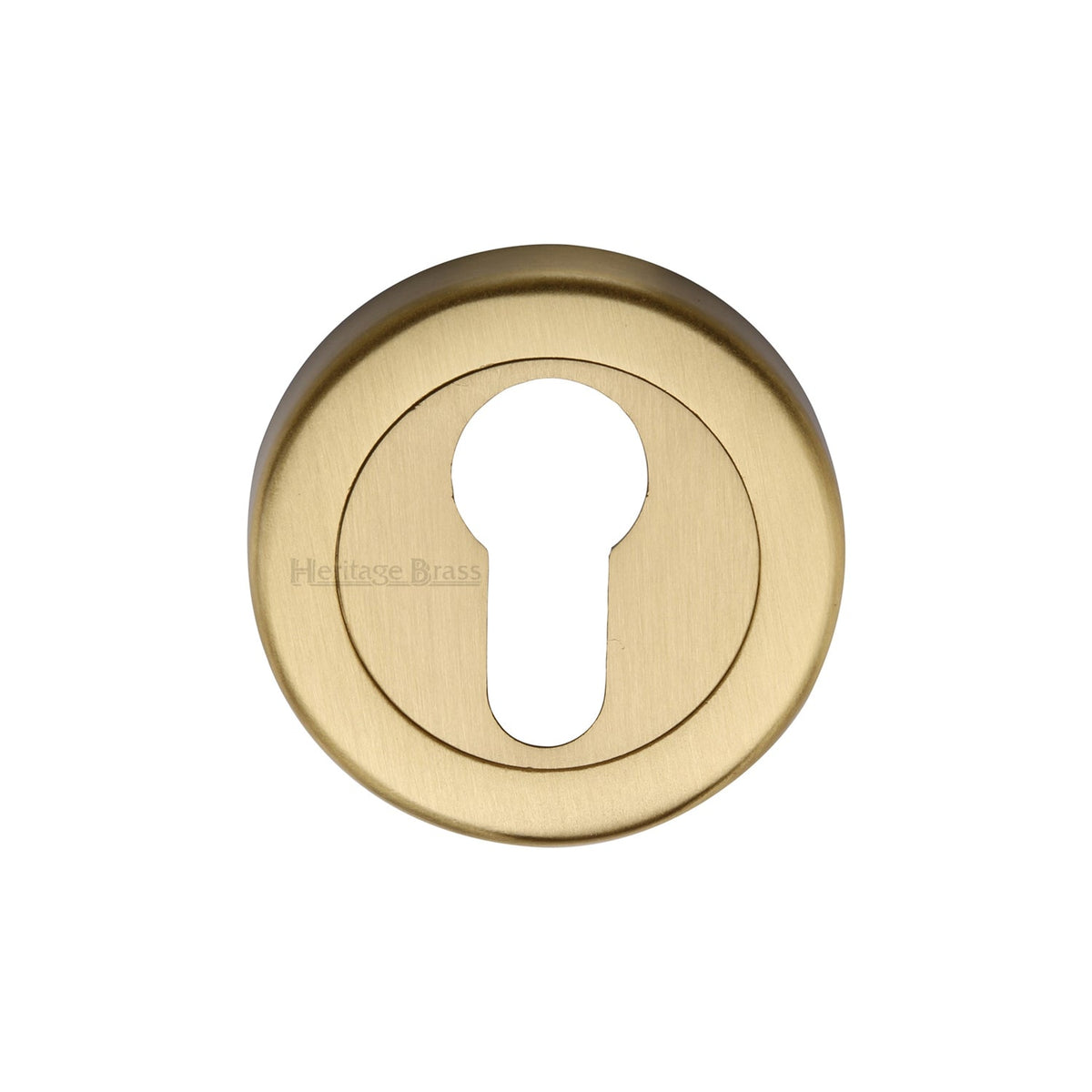 Euro Profile Cylinder Escutcheon Round - V4020 by M Marcus - Heritage Brass