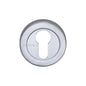 Euro Profile Cylinder Escutcheon Round - V4020 by M Marcus - Heritage Brass