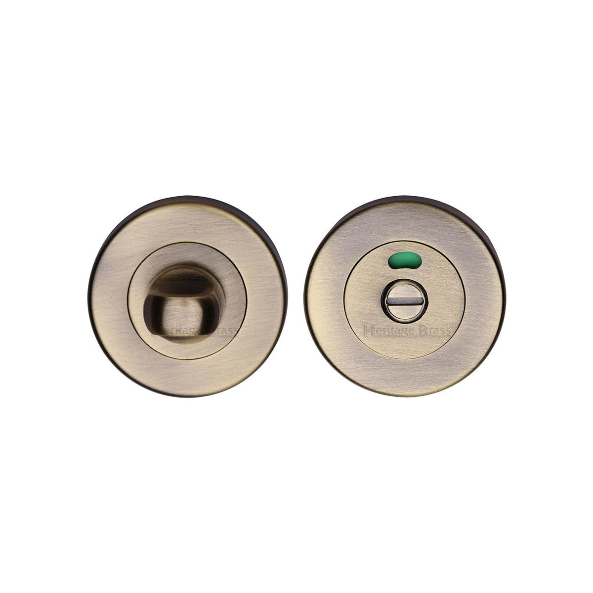 Indicator Bathroom Turn & Release - V4046 by M Marcus - Heritage Brass