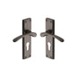 Sophia Door Handle on Plate by M Marcus - Heritage Brass