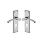 Sophia Door Handle on Plate by M Marcus - Heritage Brass