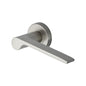 Julia Door Handle on Round Rose by M Marcus - Heritage Brass