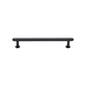 Step Cabinet Pull Handle with Rose by M Marcus - Heritage Brass