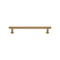 Step Cabinet Pull Handle with Rose by M Marcus - Heritage Brass