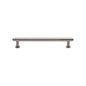 Step Cabinet Pull Handle with Rose by M Marcus - Heritage Brass