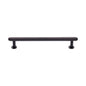 Step Cabinet Pull Handle with Rose by M Marcus - Heritage Brass