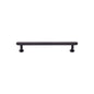 Step Cabinet Pull Handle with Rose by M Marcus - Heritage Brass