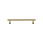 Step Cabinet Pull Handle with Rose by M Marcus - Heritage Brass