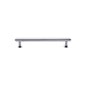 Step Cabinet Pull Handle with Rose by M Marcus - Heritage Brass