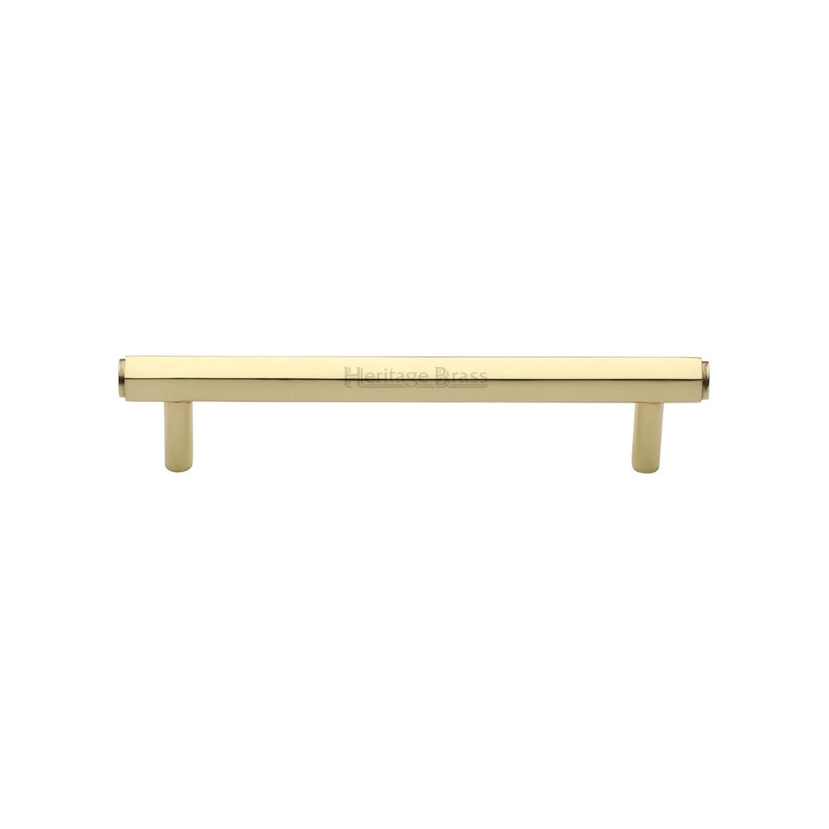 Hexagon Profile Cabinet Pull Handle by M Marcus - Heritage Brass