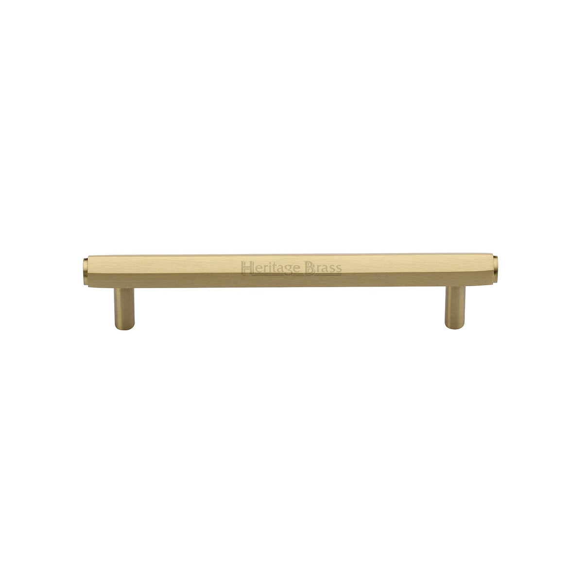 Hexagon Profile Cabinet Pull Handle by M Marcus - Heritage Brass