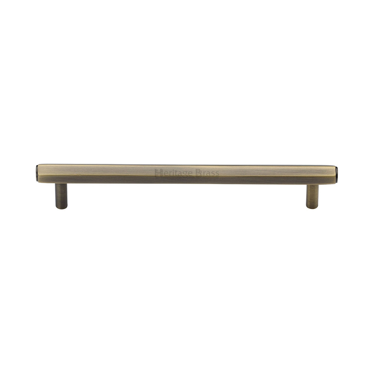 Hexagon Profile Cabinet Pull Handle by M Marcus - Heritage Brass