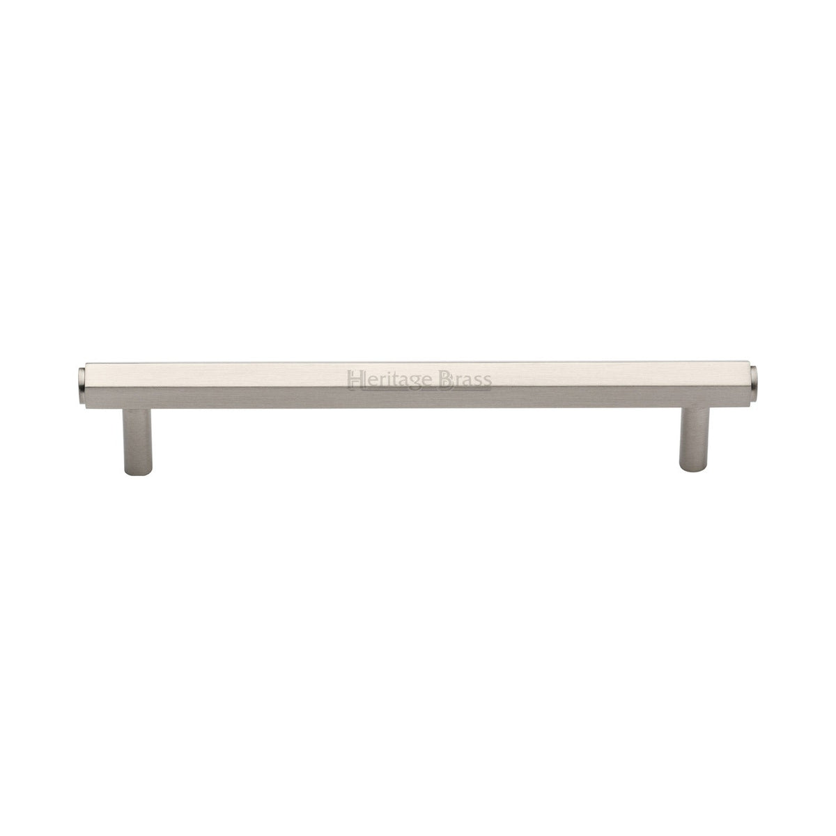Hexagon Profile Cabinet Pull Handle by M Marcus - Heritage Brass