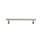 Hexagon Cabinet Pull Handle with Rose by M Marcus - Heritage Brass