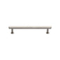 Hexagon Cabinet Pull Handle with Rose by M Marcus - Heritage Brass