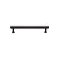 Hexagon Cabinet Pull Handle with Rose by M Marcus - Heritage Brass