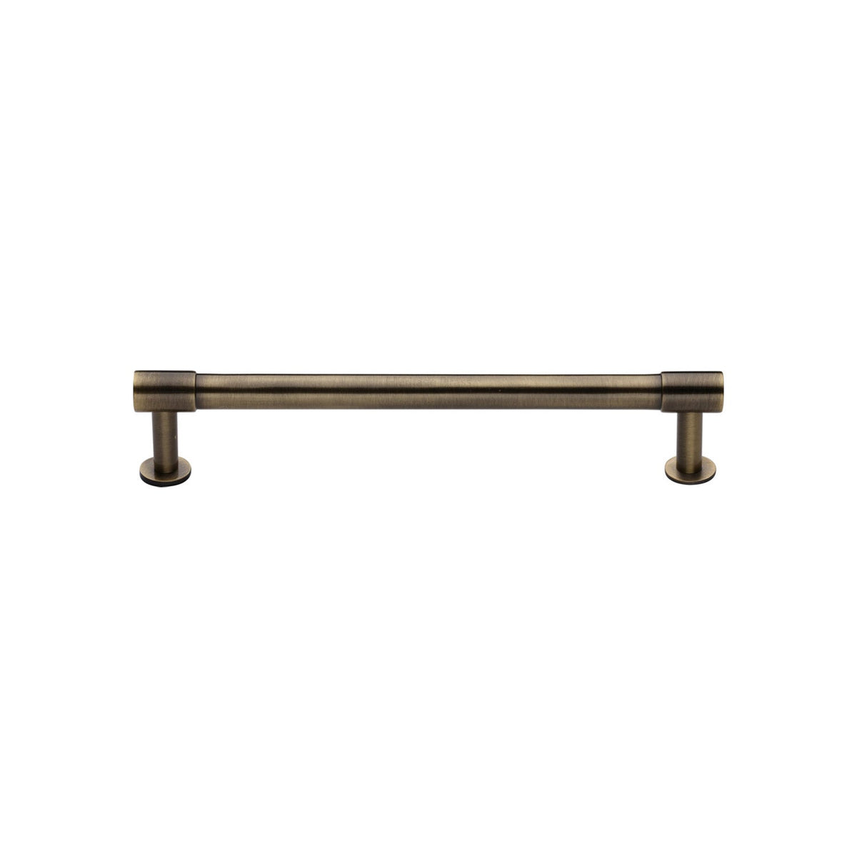 Phoenix Cabinet Pull Handle with Rose by M Marcus - Heritage Brass