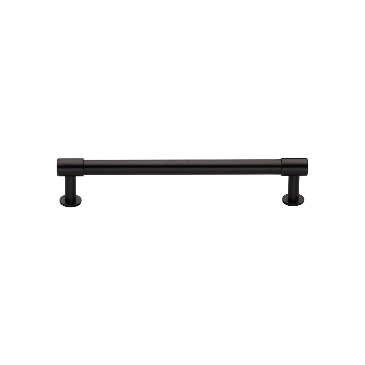 Phoenix Cabinet Pull Handle with Rose by M Marcus - Heritage Brass