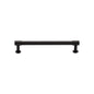 Phoenix Cabinet Pull Handle with Rose by M Marcus - Heritage Brass