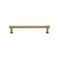 Phoenix Cabinet Pull Handle with Rose by M Marcus - Heritage Brass