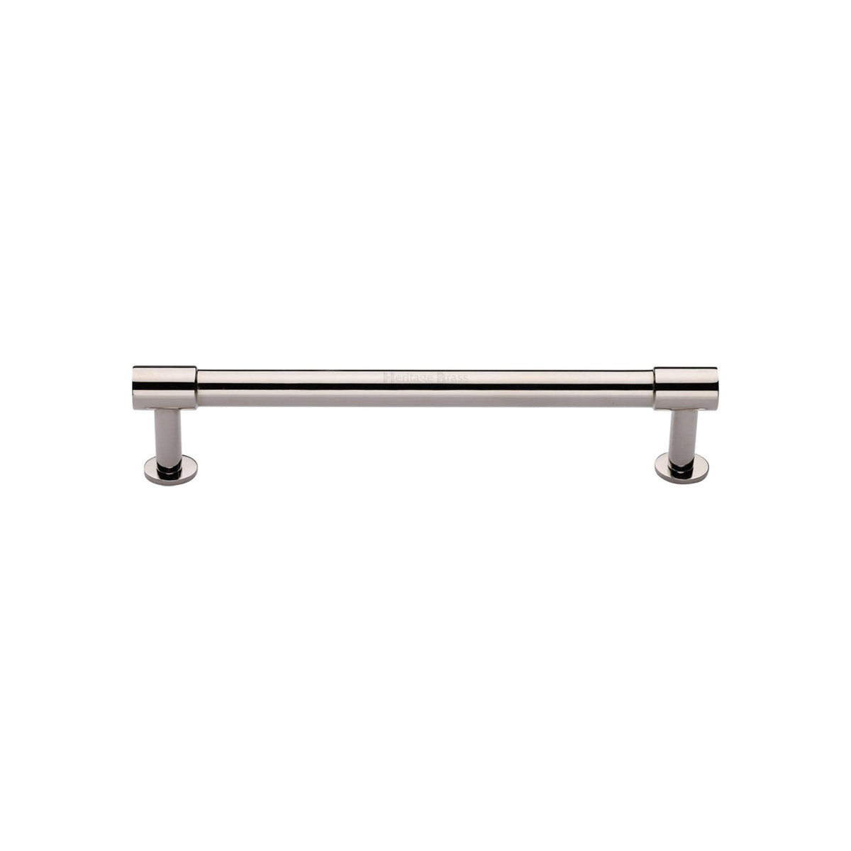 Phoenix Cabinet Pull Handle with Rose by M Marcus - Heritage Brass