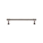 Phoenix Cabinet Pull Handle with Rose by M Marcus - Heritage Brass