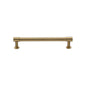 Phoenix Cabinet Pull Handle with Rose by M Marcus - Heritage Brass