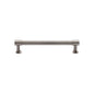 Phoenix Cabinet Pull Handle with Rose by M Marcus - Heritage Brass