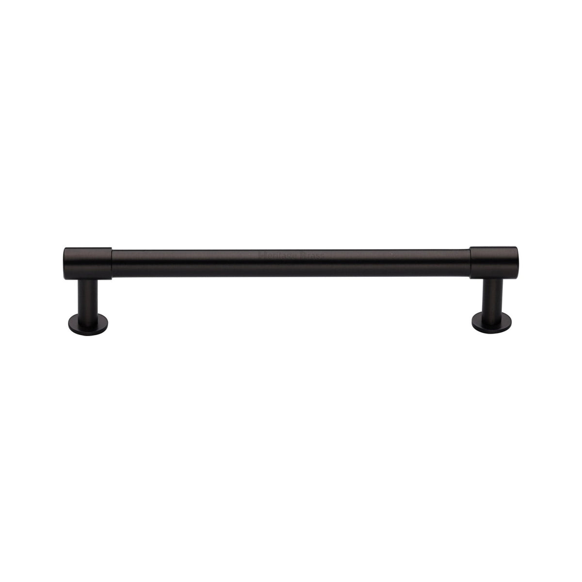 Phoenix Cabinet Pull Handle with Rose by M Marcus - Heritage Brass