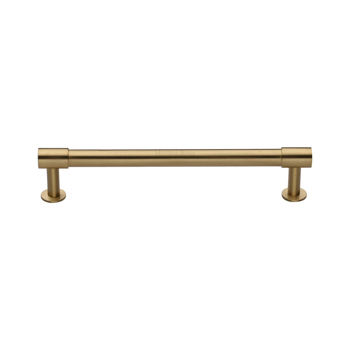 Phoenix Cabinet Pull Handle with Rose by M Marcus - Heritage Brass