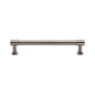 Phoenix Cabinet Pull Handle with Rose by M Marcus - Heritage Brass