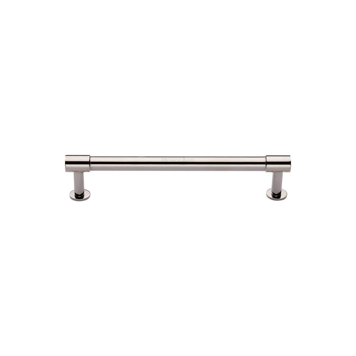 Phoenix Cabinet Pull Handle with Rose by M Marcus - Heritage Brass
